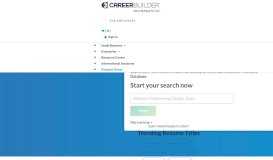 
							         Search Resumes in the Resume Database | CareerBuilder for ...								  
							    