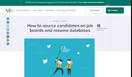 
							         Search resumes online: How to get resumes from job portals | Workable								  
							    