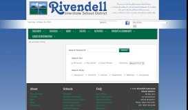 
							         Search - Rivendell School District								  
							    