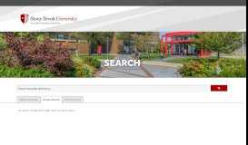 
							         Search - Stony Brook University, New York								  
							    