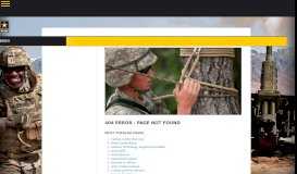 
							         Search Through Careers in the Army | goarmy.com								  
							    