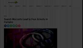 
							         Search Warrants Lead to Four Arrests in Portales - Myhighplains.com								  
							    