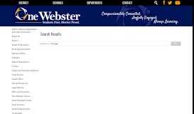 
							         search - Webster Central School District								  
							    