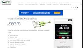 
							         Sears and Kmart Extreme Stacking - Frequent Miler - BoardingArea								  
							    