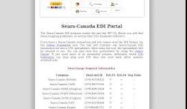 
							         Sears-Canada EDI Portal - Jobisez LLC								  
							    