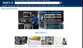 
							         Sears Installation Services - Sears								  
							    