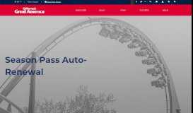 
							         Season Pass Auto-Renewal | CA Great America								  
							    