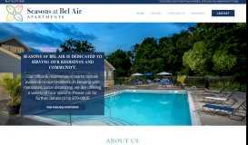 
							         Seasons at Bel Air: Apartments in BEL AIR For Rent								  
							    