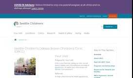 
							         Seattle Children's Odessa Brown Children's Clinic (OBCC)								  
							    
