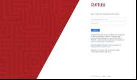
							         Seattle University - Welcome - Please Log In								  
							    
