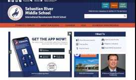
							         Sebastian River Middle School: Home								  
							    