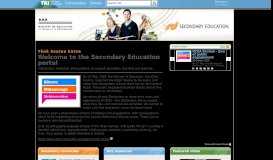 
							         Secondary Education - Senior Secondary Portal								  
							    
