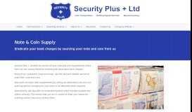 
							         secplus - Note And Coin Supply - Security Plus								  
							    