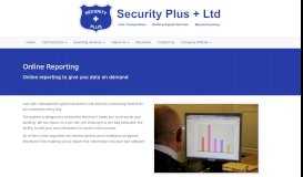 
							         secplus - Online Reporting - Security Plus								  
							    