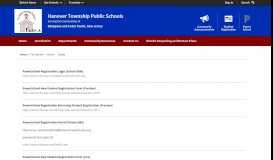 
							         Secret / Links - Hanover Township Public Schools								  
							    