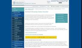 
							         Section 8 Housing Choice Voucher - NJ Department of Community ...								  
							    
