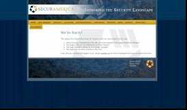 
							         SecurAmerica LLC Pre-Screening Employment Application								  
							    