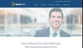 
							         Secure Board Governance Software | BoardEffect								  
							    