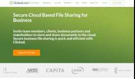 
							         Secure Branded File Sharing for Business Documents - Clinked								  
							    