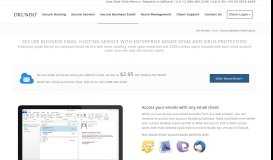 
							         Secure Business Email Hosting with web, mobile, pop3 and ...								  
							    