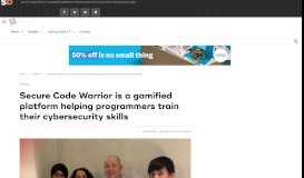 
							         Secure Code Warrior is a gamified platform helping programmers train ...								  
							    