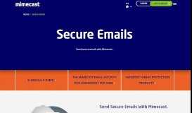 
							         Secure emails | Mimecast								  
							    