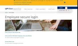 
							         secure-login - Dean Health Plan								  
							    