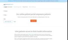 
							         Secure Online Patient Portal | Practice Fusion								  
							    
