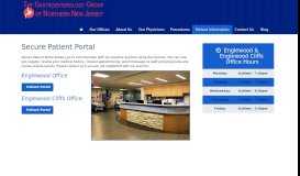 
							         Secure Patient Portal - The Gastroenterology Group of Northern NJ								  
							    