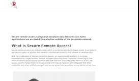 
							         Secure Remote Access - F5 Networks								  
							    
