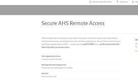
							         Secure Remote Employee & Vendor Access - Atlantic Health								  
							    