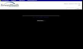
							         Secure Site Login - ForwardHealth Portal								  
							    