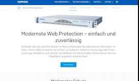 
							         Secure Web Gateway - Sophos								  
							    
