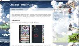 
							         Secure Your Account - Granblue Fantasy Guide								  
							    