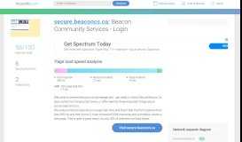 
							         secure.beaconcs.ca — Beacon Community Services - Login								  
							    