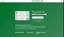 
							         Secured Credit Card: Green Dot								  
							    