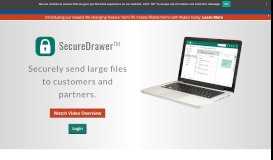 
							         SecureDrawer - Secure File Sharing Web Portal | eFileCabinet								  
							    