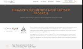 
							         SecureFirst Partner Program - SonicWall								  
							    