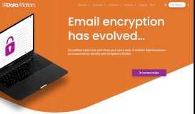 
							         SecureMail Email Encryption Service DataMotion								  
							    