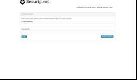 
							         Securiguard - Login								  
							    