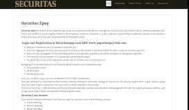 
							         securitas epay								  
							    