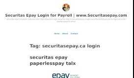 
							         securitasepay.ca login – Securitas Epay Login for Payroll ...								  
							    