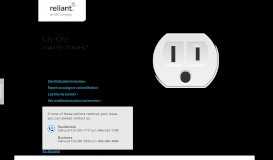 
							         Security Account Overview | Reliant Energy								  
							    