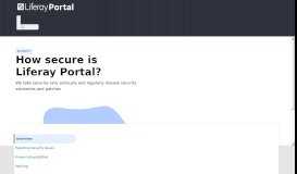 
							         Security Advisory for Liferay Portal 7.0 CE GA5 - Forum - Liferay ...								  
							    