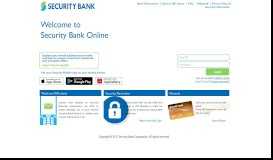 
							         Security Bank								  
							    