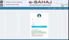 
							         Security Clearance Online System								  
							    