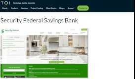 
							         Security Federal Savings Bank | TQI								  
							    