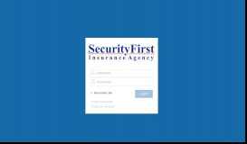 
							         Security First Insurance								  
							    