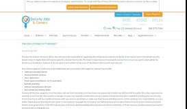 
							         Security Job Portal - Find UK security jobs and vacancies: The (SIA ...								  
							    