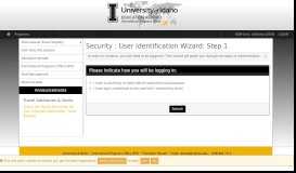
							         Security > Login (existing user) > International Programs - Education ...								  
							    